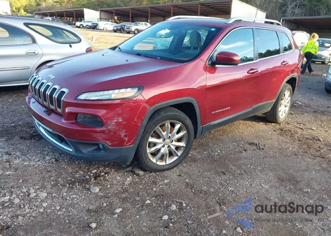 2016 Jeep Cherokee Limited from USA, damaged, VIN 1C4PJLDS7GW316074